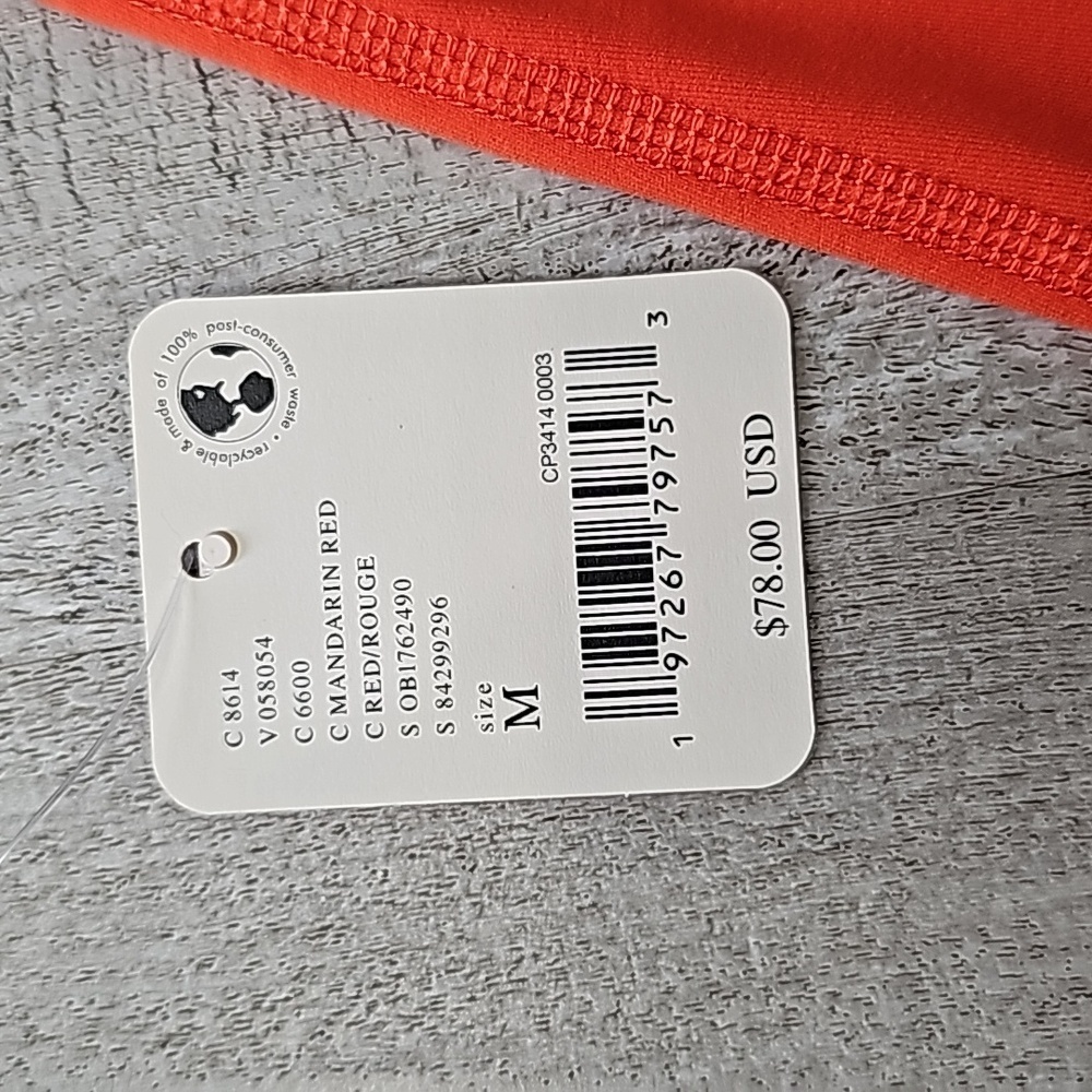 NWT FP by FREE PEOPLE Movement Desert Renegade Bra and Leggings ORANGE SET MED - Picture 5 of 8